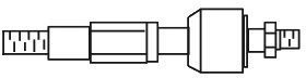 Осевой шарнир, рулевая тяга FRAP 1853