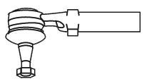 Наконечник поперечной рулевой тяги FRAP 3921
