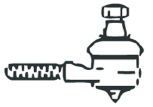 Наконечник поперечной рулевой тяги FRAP 907