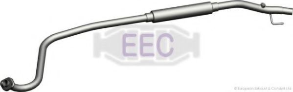 Средний глушитель выхлопных газов EEC TY7508
