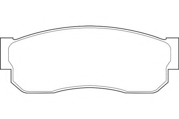 Комплект тормозных колодок, дисковый тормоз WAGNER WBP20958A