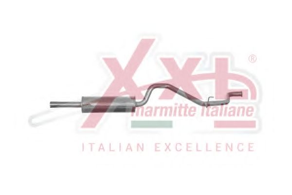 Средний / конечный глушитель ОГ XXLMARMITTEITALIANE F1012