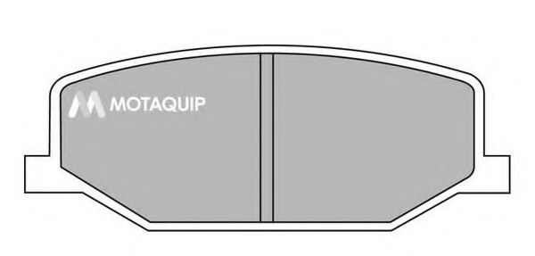 Комплект тормозных колодок, дисковый тормоз MOTAQUIP LVXL528