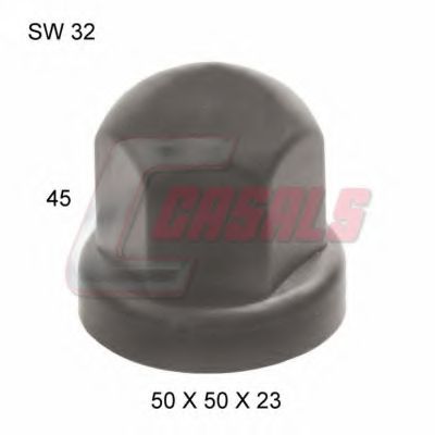 Болт крепления колеса CASALS 21503