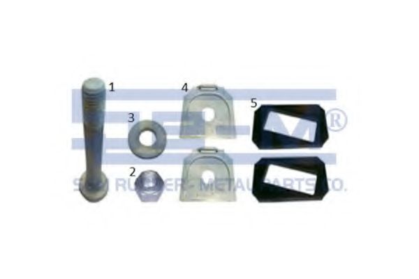 Ремкомплект, палец ушка рессоры SEM LASTIK 10909