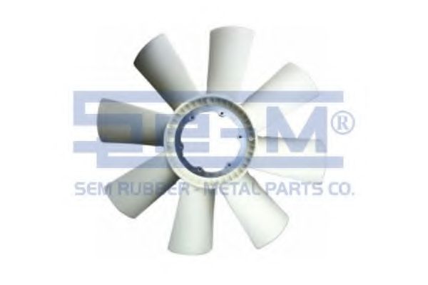 Крыльчатка вентилятора, охлаждение двигателя SEM LASTIK 12141