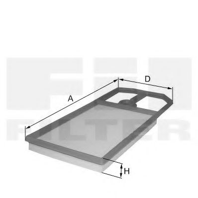 Воздушный фильтр FIL FILTER HP 2146