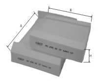 Фильтр, воздух во внутренном пространстве GOODWILL AG 295 2K CF