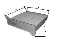 Фильтр, воздух во внутренном пространстве GOODWILL AG 571 CF