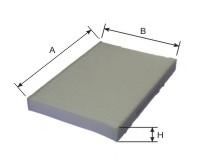 Фильтр, воздух во внутренном пространстве GOODWILL AG 591 CF