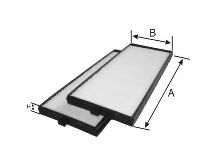 Фильтр, воздух во внутренном пространстве GOODWILL AG 618 2K CF