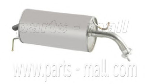 Глушитель выхлопных газов конечный PARTS-MALL PYA-204