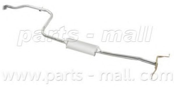 Средний глушитель выхлопных газов PARTS-MALL PYB-032