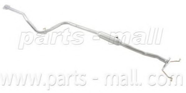 Средний глушитель выхлопных газов PARTS-MALL PYB-146