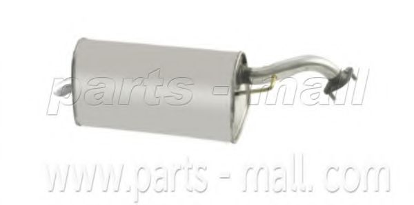 Глушитель выхлопных газов конечный PARTS-MALL PYC-096