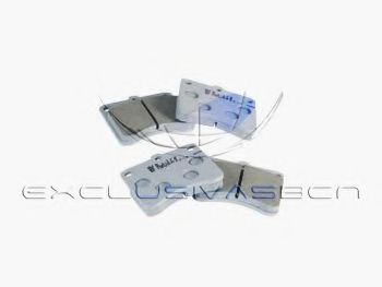 Комплект тормозных колодок, дисковый тормоз MDR MFP-2605