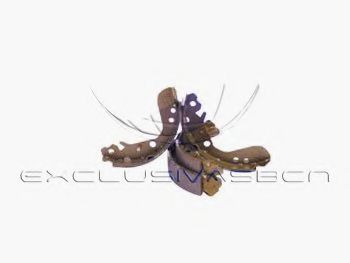 Комплект тормозных колодок MDR MRS-2493