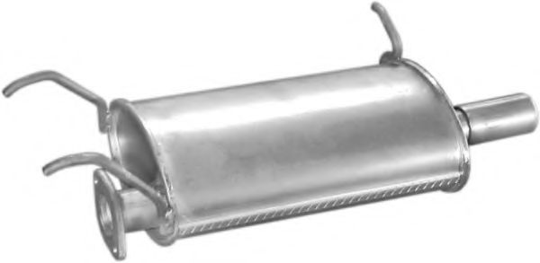 Глушитель выхлопных газов конечный POLMO 06.04