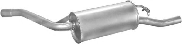 Глушитель выхлопных газов конечный WALKER 2610