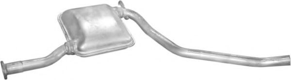 Средний глушитель выхлопных газов WALKER 16154