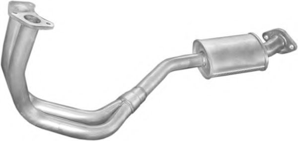 Предглушитель выхлопных газов POLMO 08.357