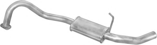 Глушитель выхлопных газов конечный POLMO 12197