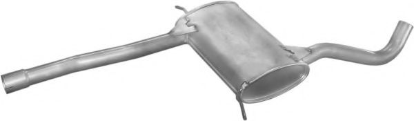 Средний глушитель выхлопных газов POLMO 21284