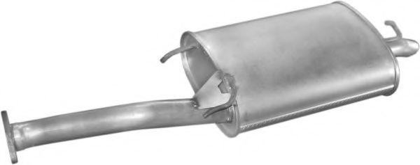 Глушитель выхлопных газов конечный POLMO 22.65