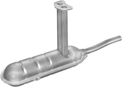 Глушитель выхлопных газов конечный POLMO 24.03