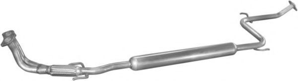 Средний глушитель выхлопных газов WALKER 7468