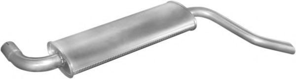 Глушитель выхлопных газов конечный POLMO 3402