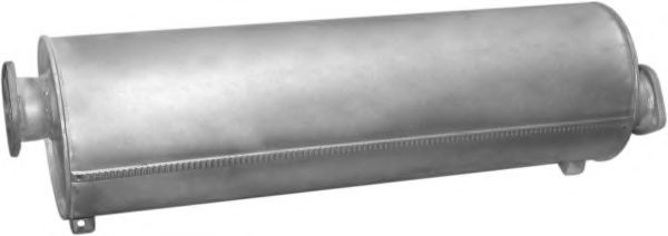 Глушитель выхлопных газов конечный POLMO 6300