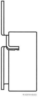 Натяжной ролик, ремень ГРМ HERTH+BUSS JAKOPARTS J1143011