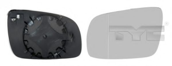 Зеркальное стекло, наружное зеркало TYC 337-0060-1