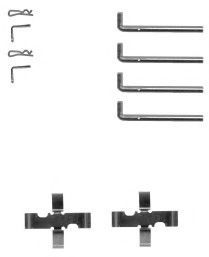 Комплектующие, колодки дискового тормоза OJD (QUICK BRAKE) 1067