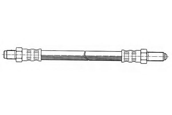 Тормозной шланг FERODO FHY2021