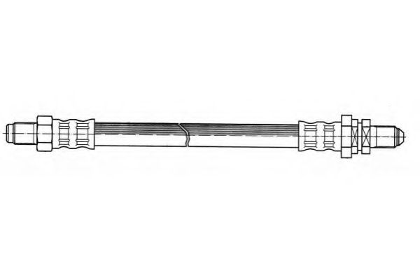 Тормозной шланг FERODO FHY2045