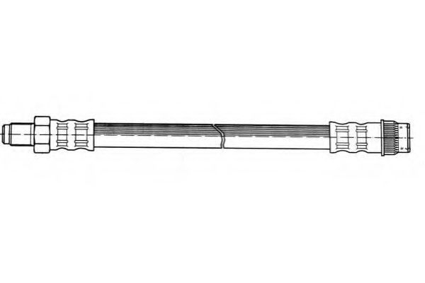 Тормозной шланг FERODO FHY2116