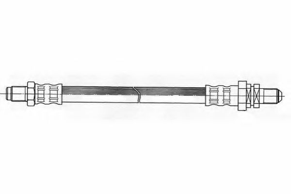 Тормозной шланг FERODO FHY2178