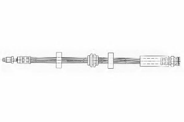 Тормозной шланг FERODO FHY2461