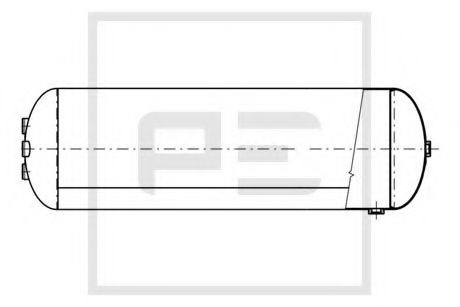 Воздушный баллон, пневматическая система PE Automotive 146.506-00A