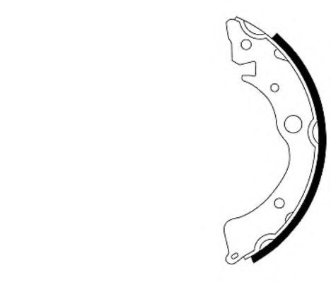 Комплект тормозных колодок MINTEX MFR204