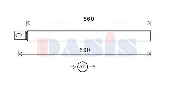 Осушитель, кондиционер AKS DASIS 800669N