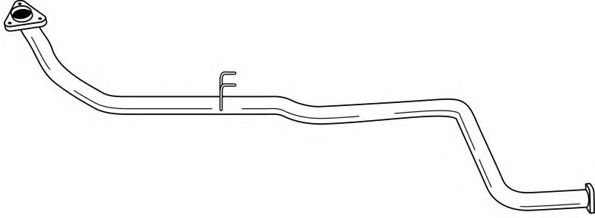 Труба выхлопного газа AKS DASIS SG44151