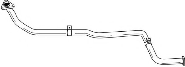 Труба выхлопного газа AKS DASIS SG44128