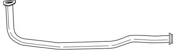 Труба выхлопного газа AKS DASIS SG32122