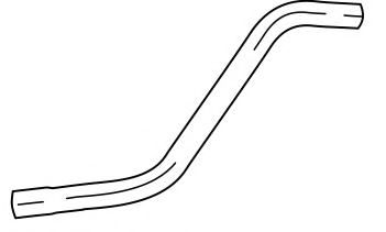 Труба выхлопного газа AKS DASIS SG25510