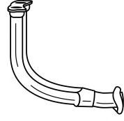 Труба выхлопного газа AKS DASIS SG25195