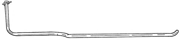 Труба выхлопного газа AKS DASIS SG25112