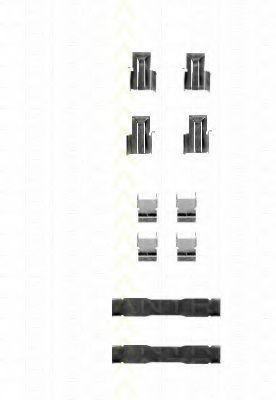 Комплектующие, колодки дискового тормоза OEMparts 0449212031